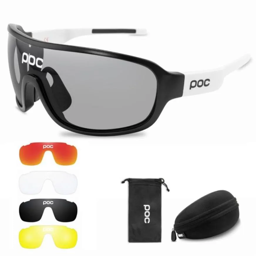 POC do Blade 5 Zestaw obiektywu MTB okulary rowerowe Mężczyzny Kobiety rowerowe rowerowe gogle Outdoor Sport Słońce okulary UV400 Eyewear80170872044