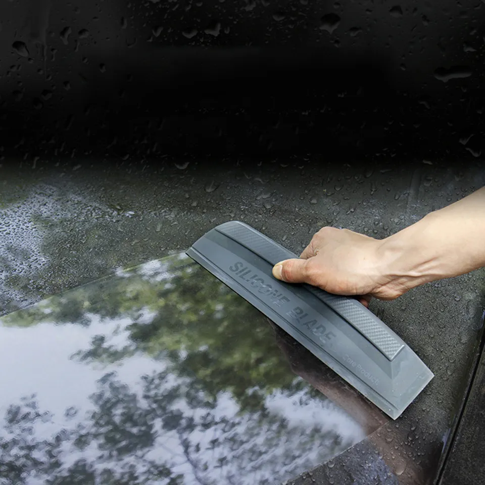 Soft Silicone Squeegee For Carbon Hood Wrap Non Scratch Water Window Wiper  With Drying Blade For Clean Scraping Film Scraper FR 3 From Sallyyang0301,  $9.04