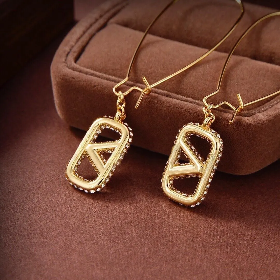 Minimalism nisch kvinnliga örhängen designer örhängen smycken lyx mode atmosfär örhängen högkvalitativ smycken presentförpackning fest gåva