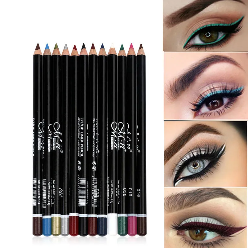 Eyebrow Enhancers MultiColor Ultra Matte Lip Liner Pencil Functional Eye Makeup Waterproof Colorful Cosmetic tattoo Positioning Pen 230615