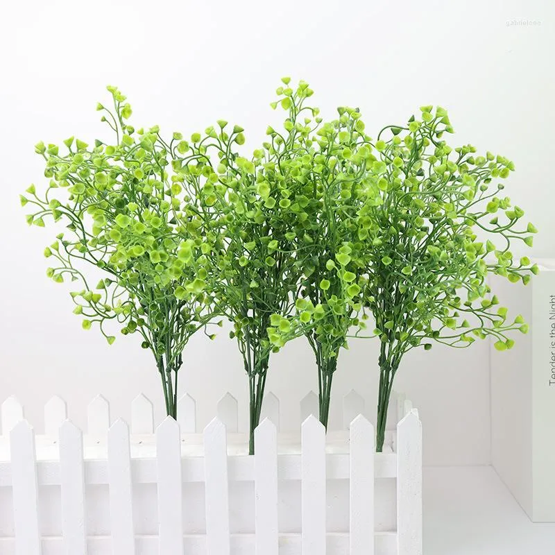 Декоративные цветы 4pcs колокол цветок эвкалипт роза дома украшение Plantas Artificiales Para Decoracion Decor Decord Wedding