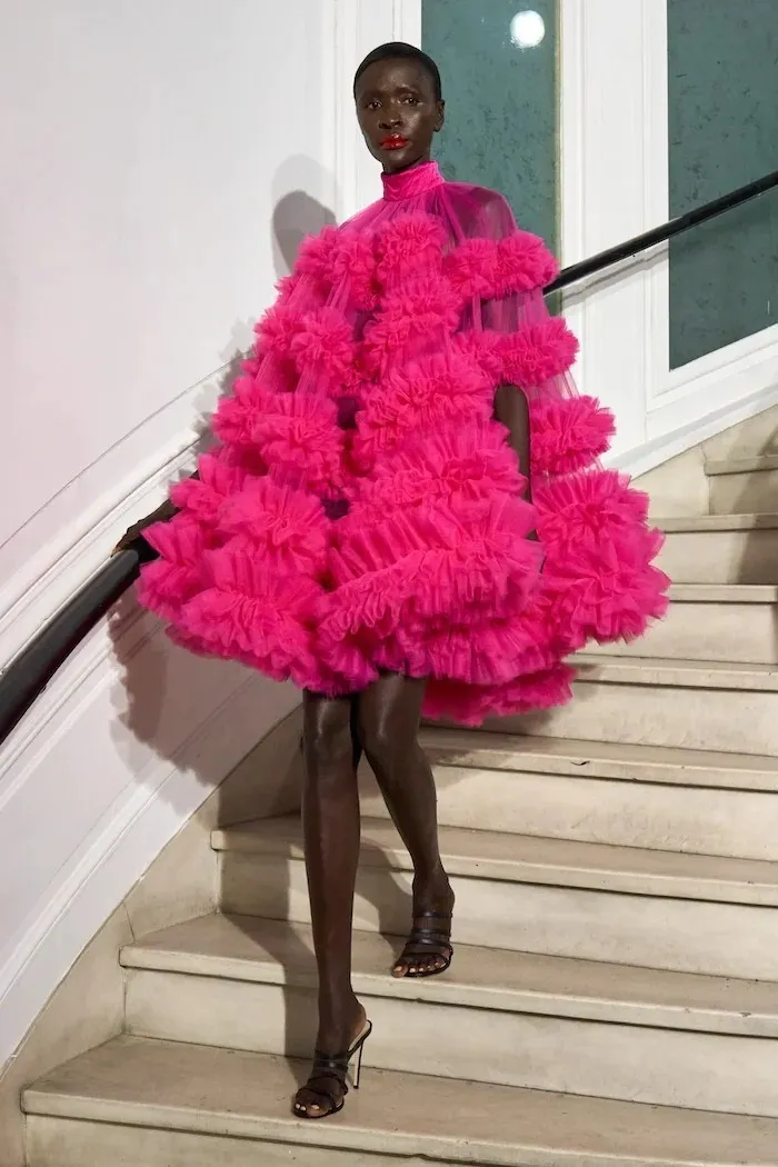 pink tulle dress women Women's Wendy (soft tulle) S 100% Nylon Soft pink event dress,Puffy tulle