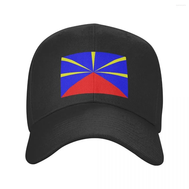 Reunion Island Flag Ukrainian Baseball Cap Customizable Unisex Hat