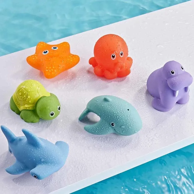 Floating Sea Animals Baby Bath Toys