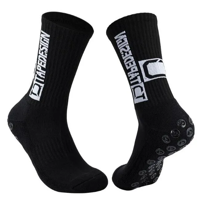 Hot Style TAPEDESIGN Soccer Socks Warm Socks Men Winter Thermal Football Stockings Sweat-absorption Running Hiking Cycling