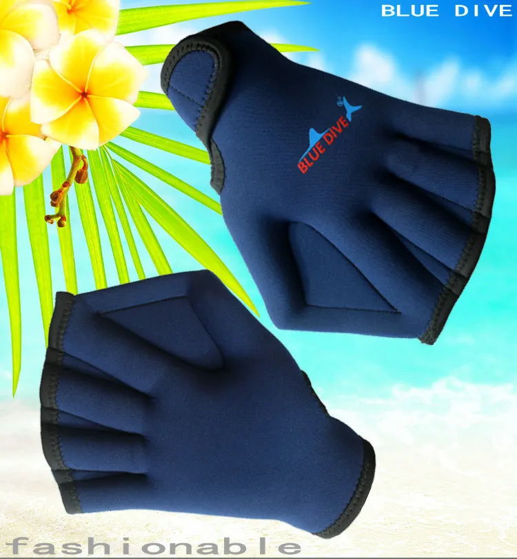 Strandzubehör Aquatic Swimming Schwimmhäute Handschuhe Paddel Fit Training Wasserbeständige Schwimmhäute Paddel zum Schwimmen Tauchen 1 Paar Geschenk 230616