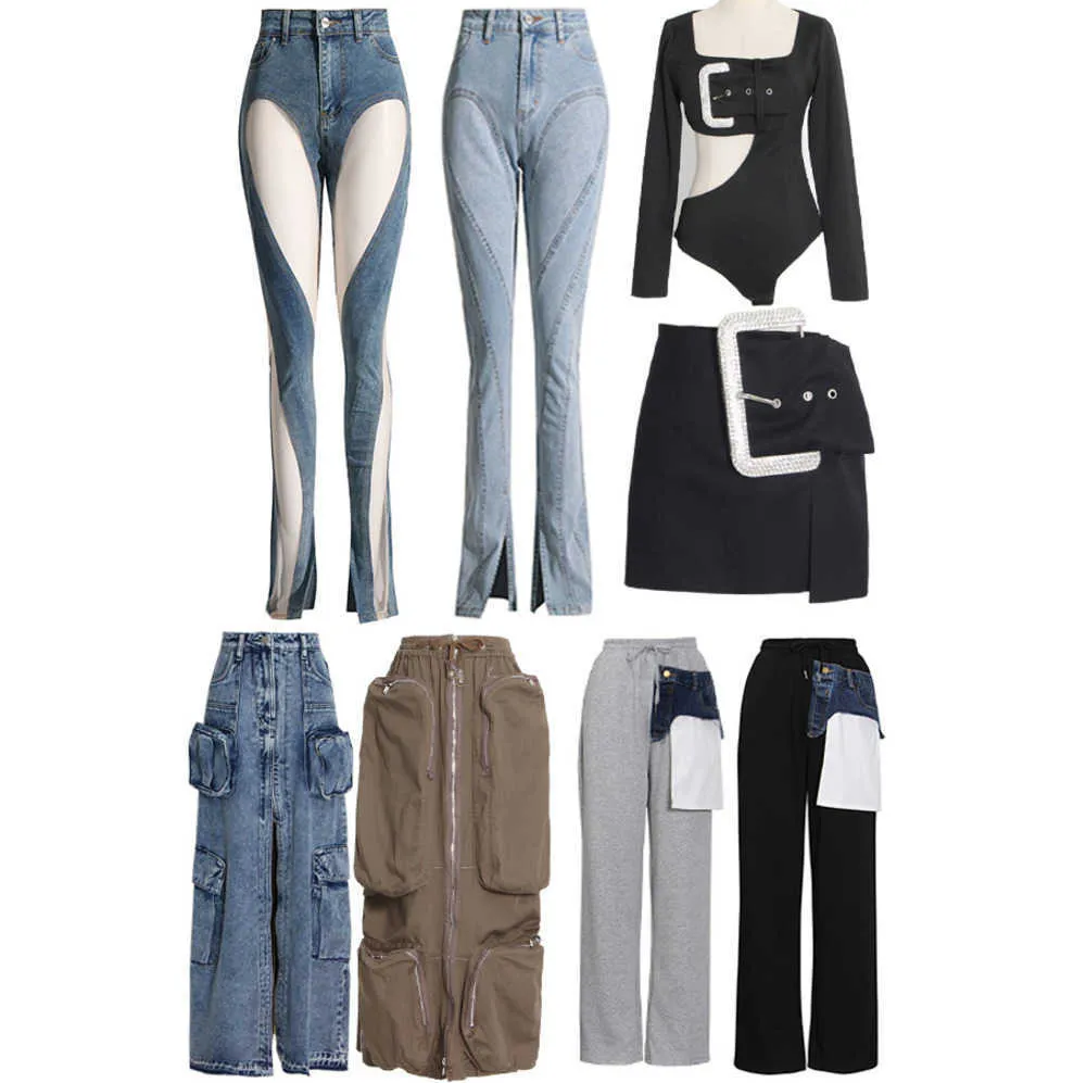 Sex-Röcke für Damen mit großem Pin-Body Pinn Slim und Hot Jeans, langer Rock und Hose, schöne Schnittform
