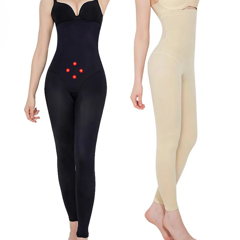 Leg Shaper Pancia Piatta Pantaloni Dimagranti Legging Donna Coscia Trimmer Gambe Correttiva Shaper Senza Cuciture Vita Alta Mutandine di Controllo Soft Bodyshaper 230615