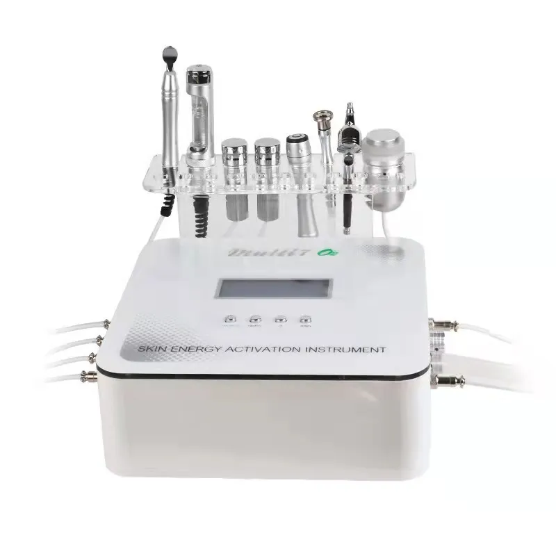 Multi-Functional Beauty Equipment High Frequency Skin Energy Activation Instrument RF Micro Current Facial Skin Care Lift Clean Machine Beauty Salon Equipment