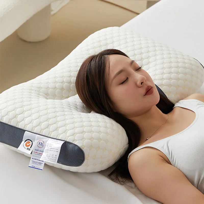 Cuscino Riparazione Massaggio cervicale Ortopedico per letto a pelo Supporto per collo Cuscino Cuscini Camera da letto el Home Decor 230615