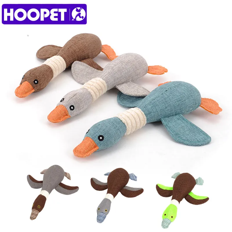 HOOPET Pet Dog Dayan Sound Toys Solid Weerstand tegen bijten Speelbaar Hoogwaardig blauw grijs bruin grappig huisdierenspeelgoed