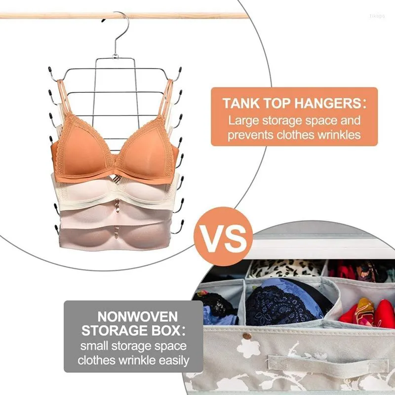 Foldable Swivel Bra Clothes Hanger Bunnings 2 Pack For Closet, Tank Top,  And Space Saving Design With Metal Holder From Tikopo, $22.82