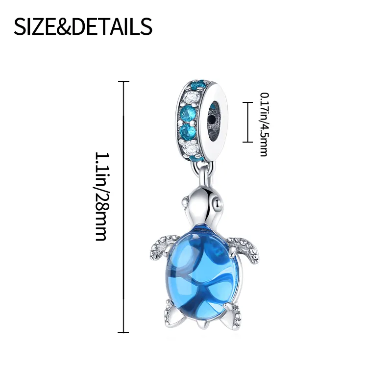 925 silver Fit Pandora Original charms DIY Pendant women Bracelets beads Animal Shape Pendant Beads