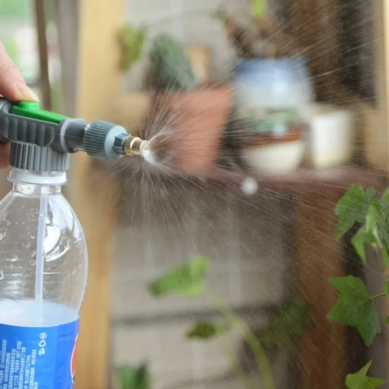 Pompe à Air haute pression pulvérisateur à main bouteille de boisson  pulvérisateur buse réglable outils d'arrosage de jardin agricole