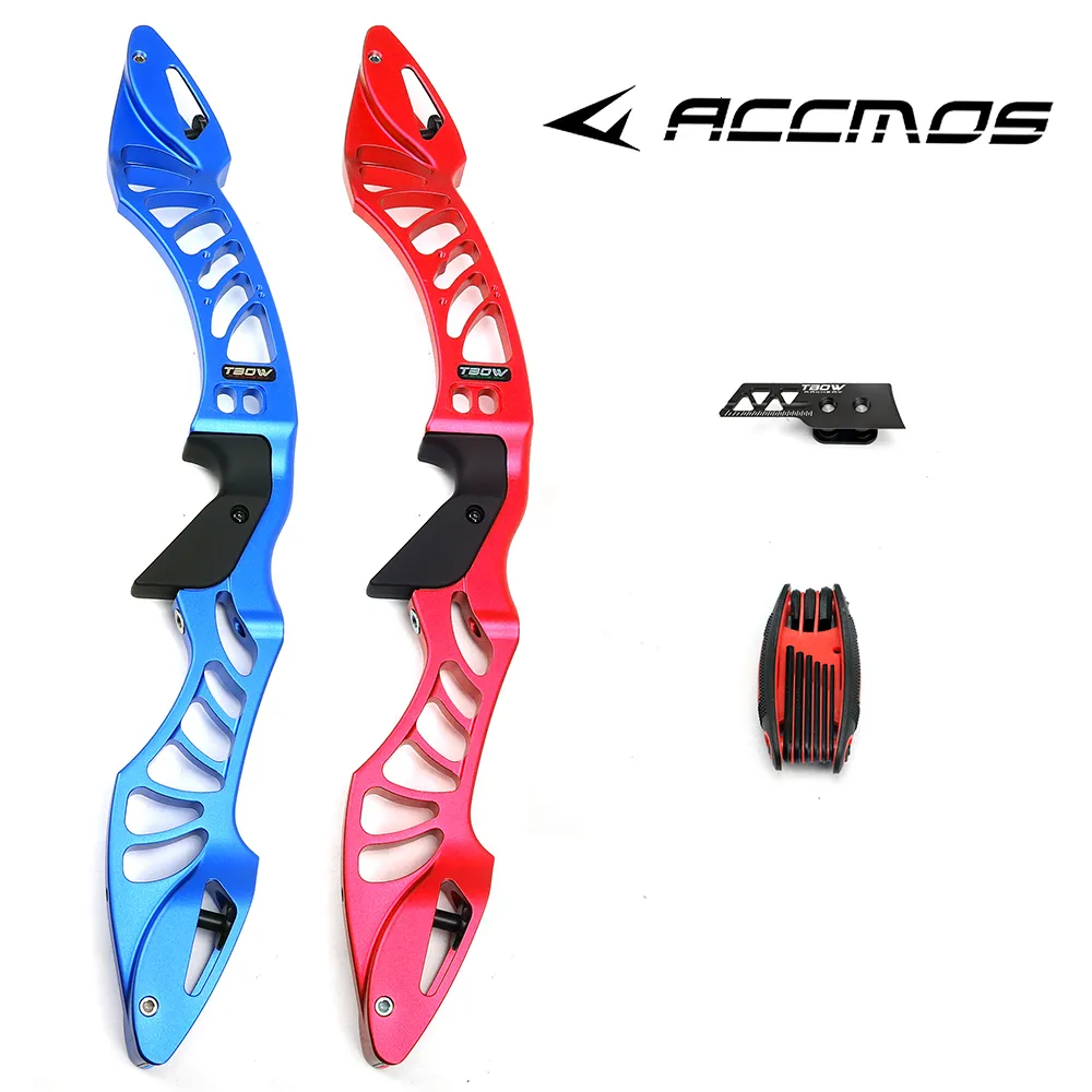 Arc Recourbé JunXing H6 Avec Poignée Aluminium Interface ILF 25 Pouces – Pour Tir à L’arc