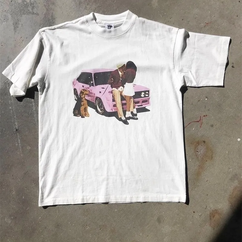 DHgate Y2K Aesthetic Casual Short Sleeve T Shirt Streetwear Kawaii Graphic Tees for Women Apparel