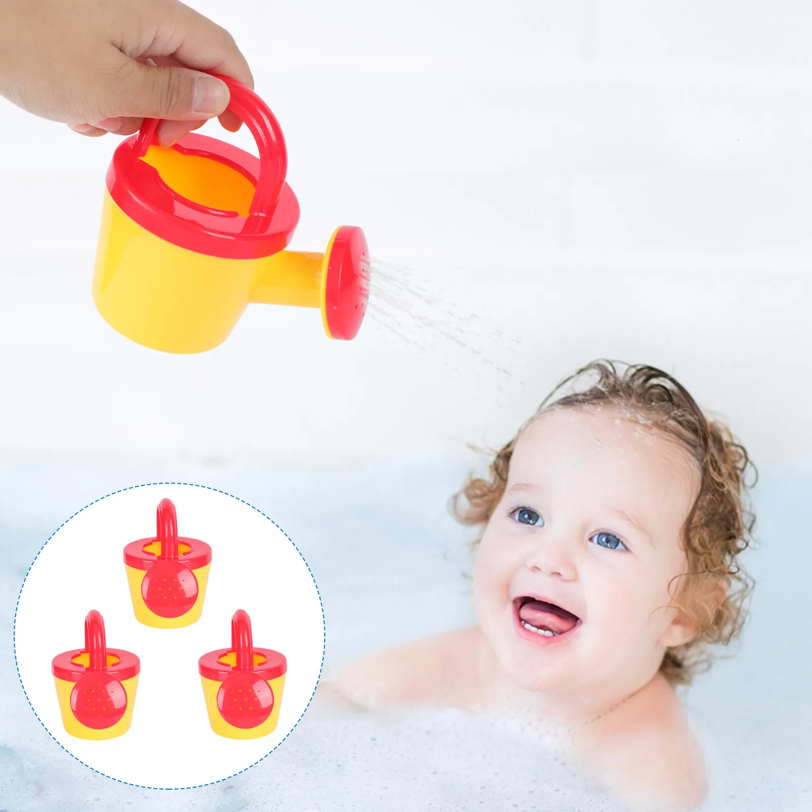 Zabawki do kąpieli 3 puszki na wodę dziecięce puszki do mycia dziecięce zabawki miski na łazienkę luźne plażę dla dzieci 230615