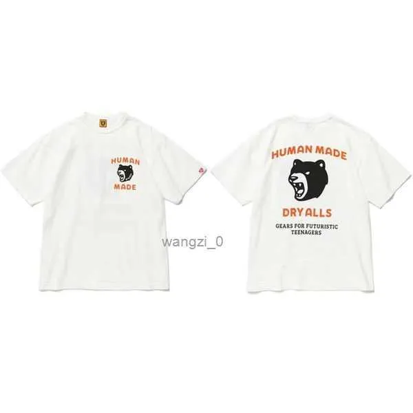 Human Made T-shirt Graphic Tees Women Summer Slub Cotton t Shirt Clothes Streetwear Tshirt Gym Clothing 19 5E1C 5E1C