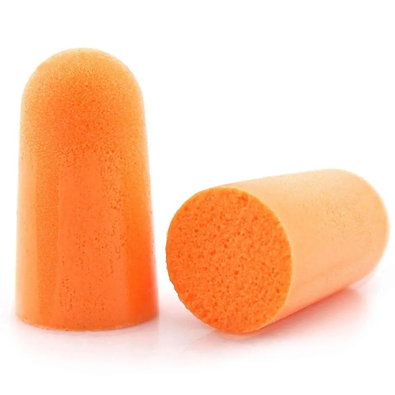 2020 Orange Ear Plugs Sound insulation protection Earplugs anti-noise sleeping for travel