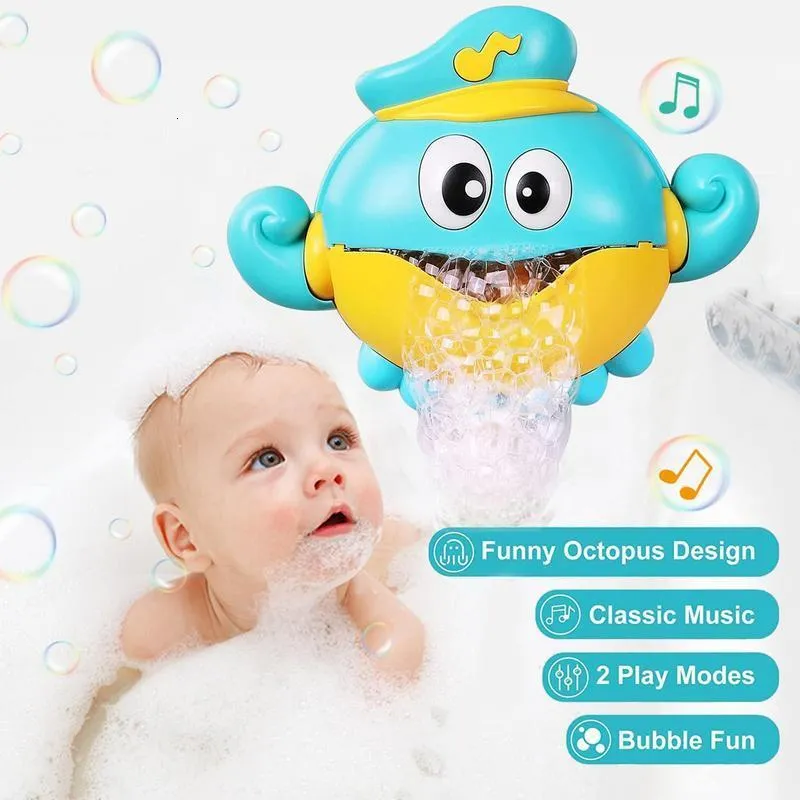 Octopus bubble bath toy discount