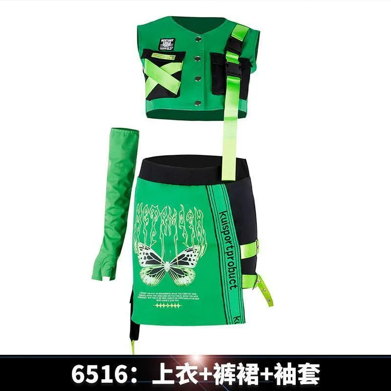 Green Kpop Two Piece Green Pants Outfit For Women Street Hip Hop Dance  Clothes, Rave Wear, Jazz Performance, Bar DJ, Group Girl Suits Top And Green  Pants Outfit 230615 From Wai02, $38.35