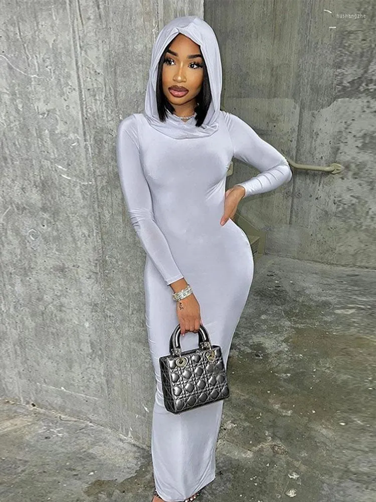 hoodie bodycon dress Chaser Cotton Fleece Hi Low Sleeveless Hoodie Dress M