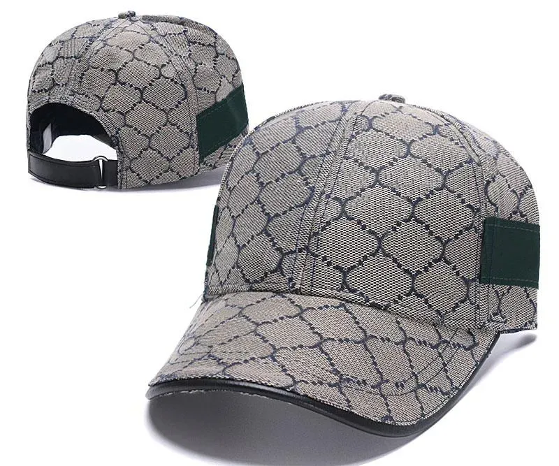 Berretti da strada di design di alta qualità Cappelli da baseball alla moda Cappellini sportivi da donna da uomo Cappello con visiera regolabile in avanti