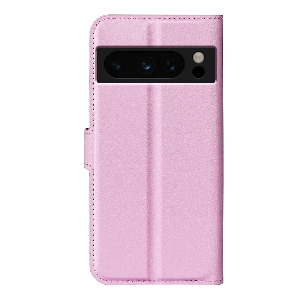 Funda Phone Cases For Google pixel 8 7 6 6A Pro Lychee Wallet PU Leather Case Cover