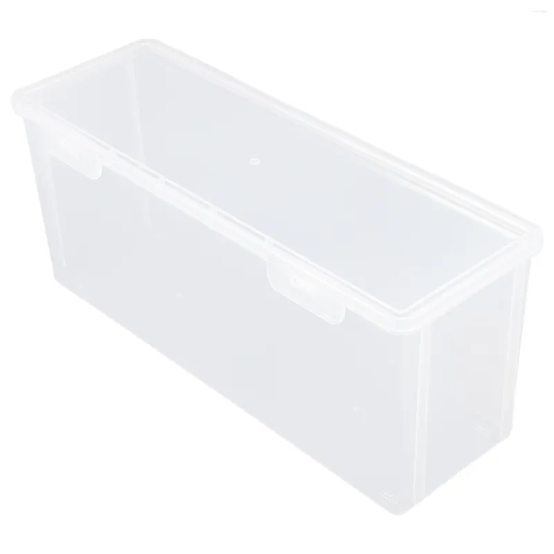 Plates Bread Storage Box Fridge Sealed Container Kitchen Supply Square Plastic Lid Toast Sealing Rice Fruit Canister Dispenser