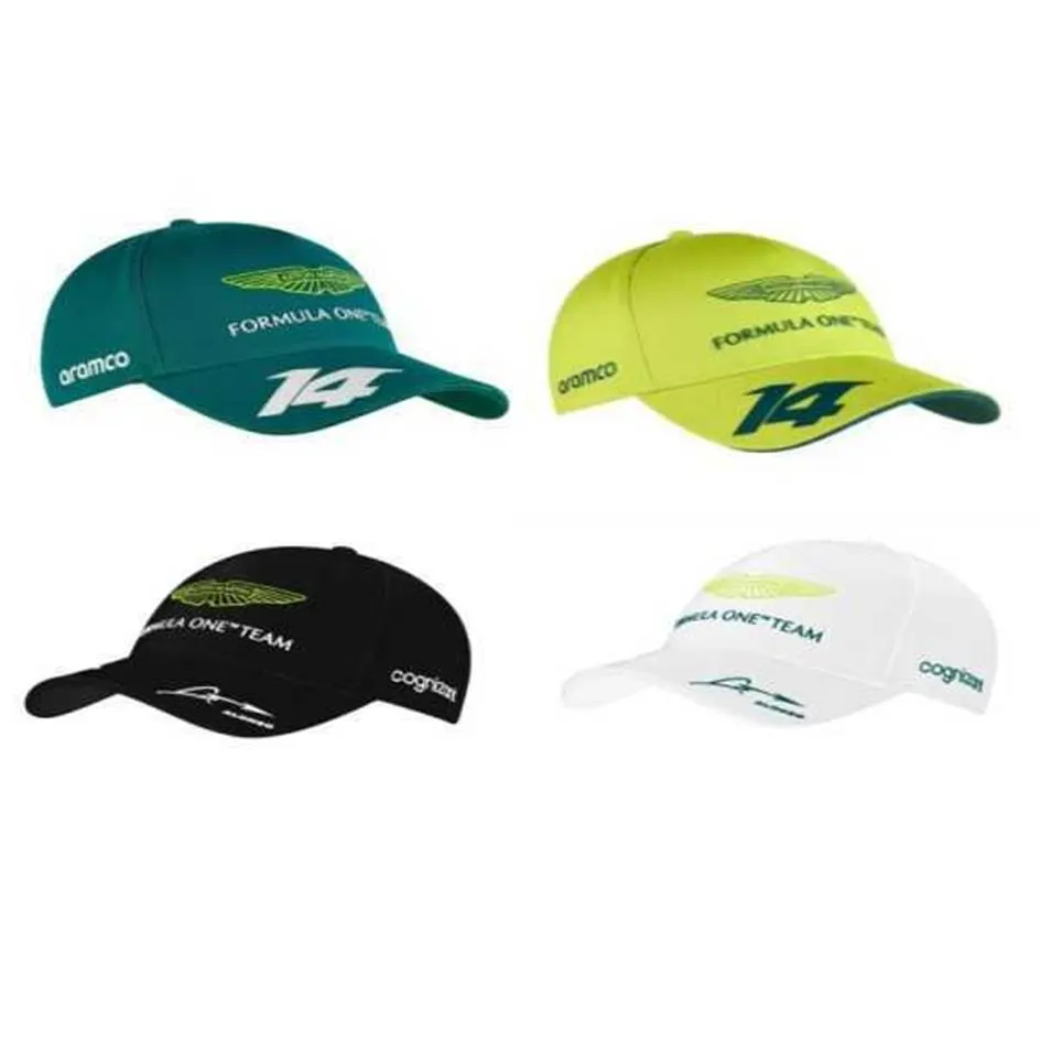 2024 Fashion New Style Ball Caps F1 Racing Season Cappello Aston Martin Berretto da baseball Mclaren Bay Cap