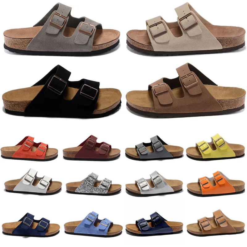 2024 mannen vrouwen designer sandalen Zachte slides Desert Dust Zwart Grijs Wit Roze taupe heren woody slider indoor outdoor schoenen