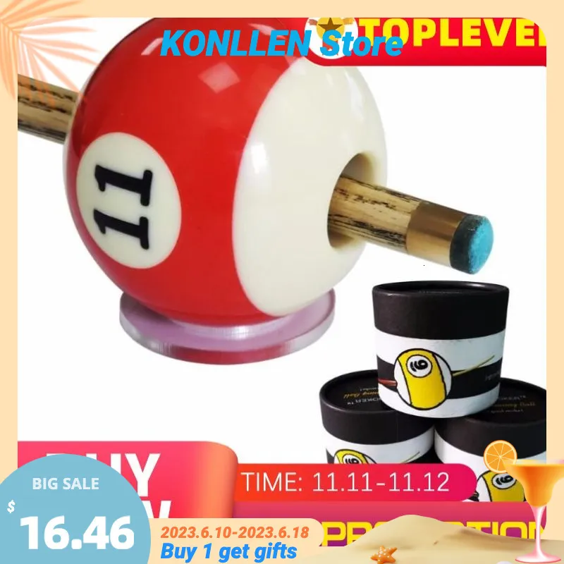 Billiard Balls Pool Game Practice Ball Snooker Training Black Eight Bar Trainer Gift Portable Creative Gifts 230616