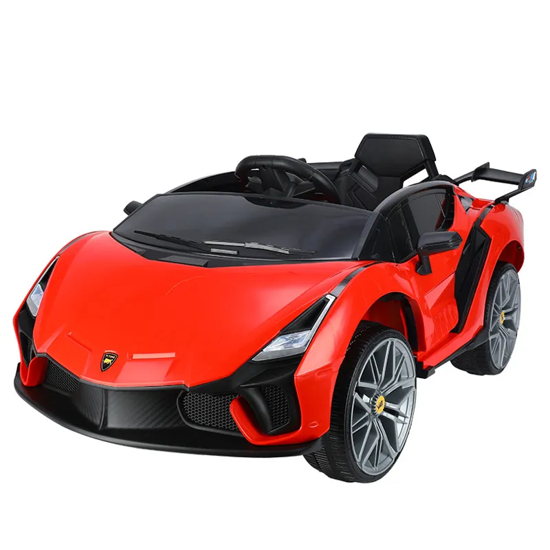 HY New 12V Voiture électrique pour enfants Quatre moteurs Drive Baby Car Bluetooth Radio Control Vehicle Jouets pour bébés pour 1-6 ans Cadeaux