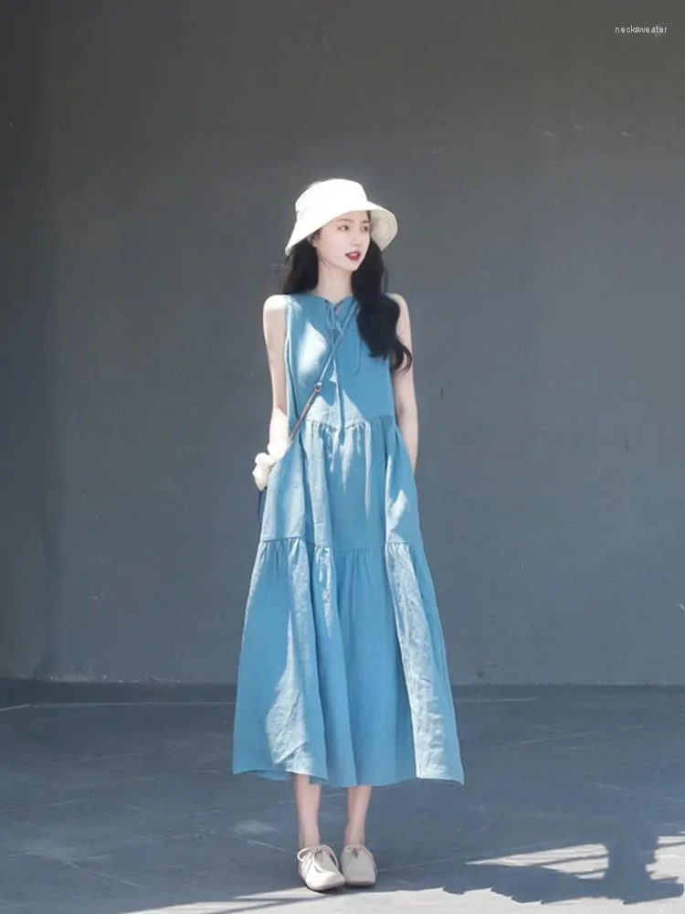Japanese cotton shop dress
