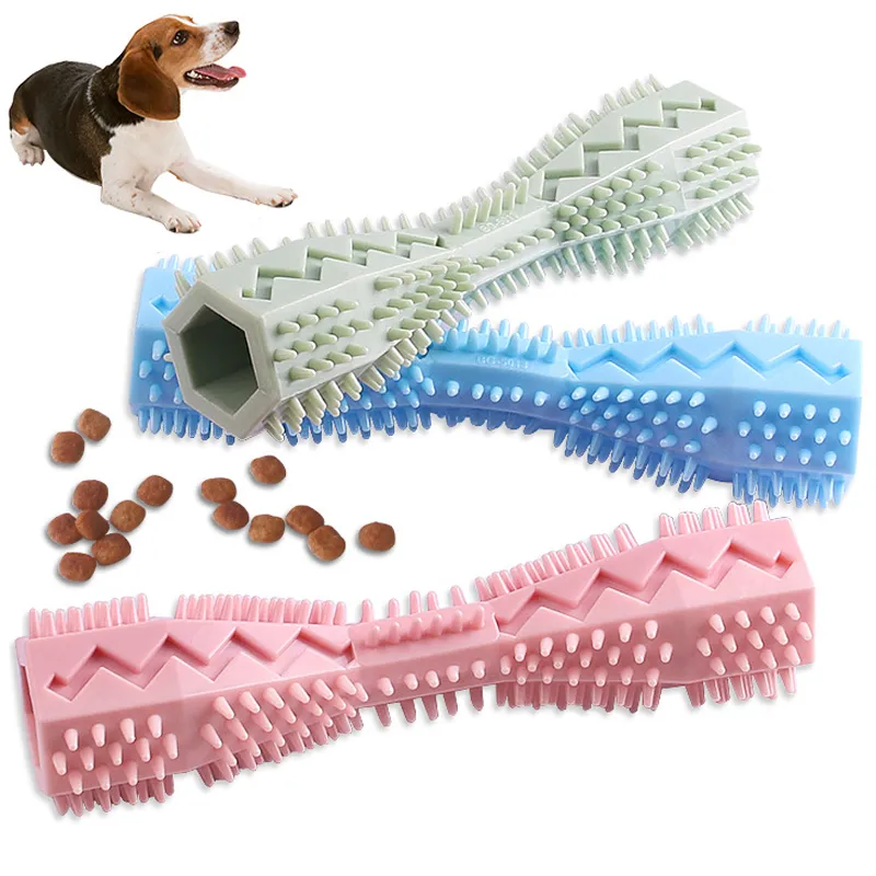 Jouet à mâcher pour chien bâton Durable broyeur de dents de chien jouet de fuite pour animaux de compagnie pour petits chiens nettoyage des dents brosse à dents molaire accessoires pour animaux de compagnie 2023