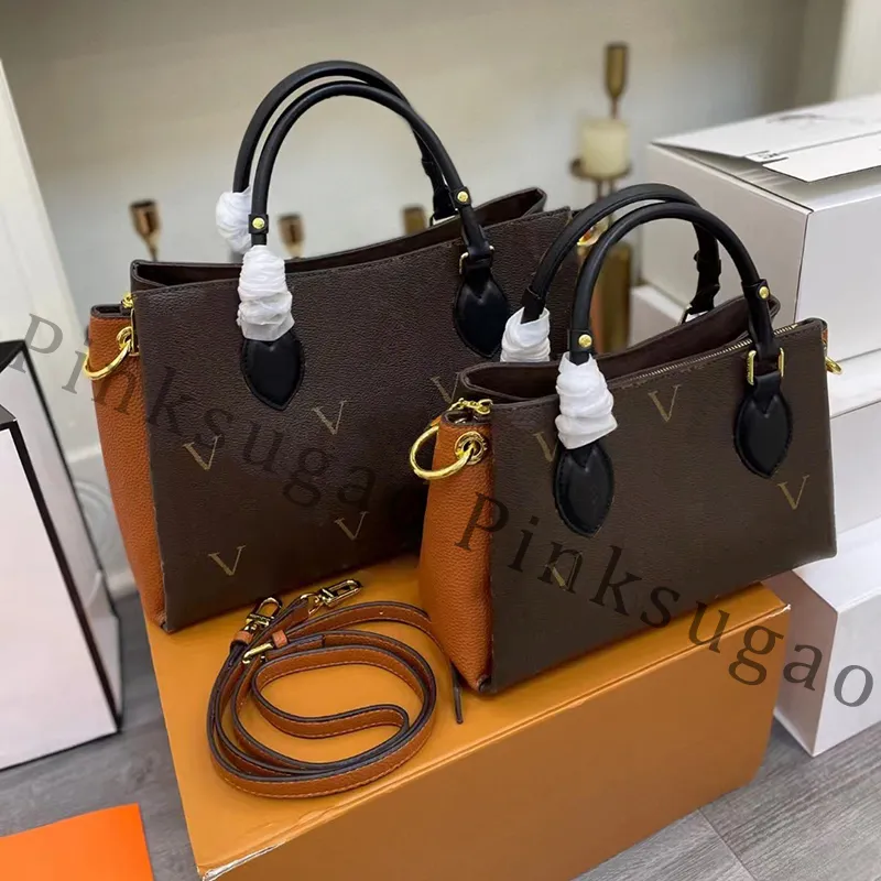 Rosa sugao donna tote bag spalla borse a tracolla borse di lusso in vera pelle di alta qualità moda borsa shopping bag wxz-230615-120