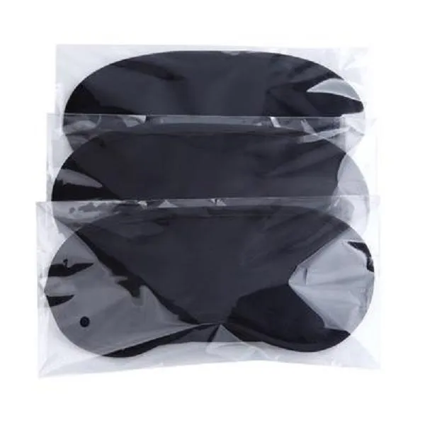 Sleep Masks Adults Polyester Cloth blackout travel disposable eye mask Shade Cover Travel Relax Aid Blindfolds Gifts