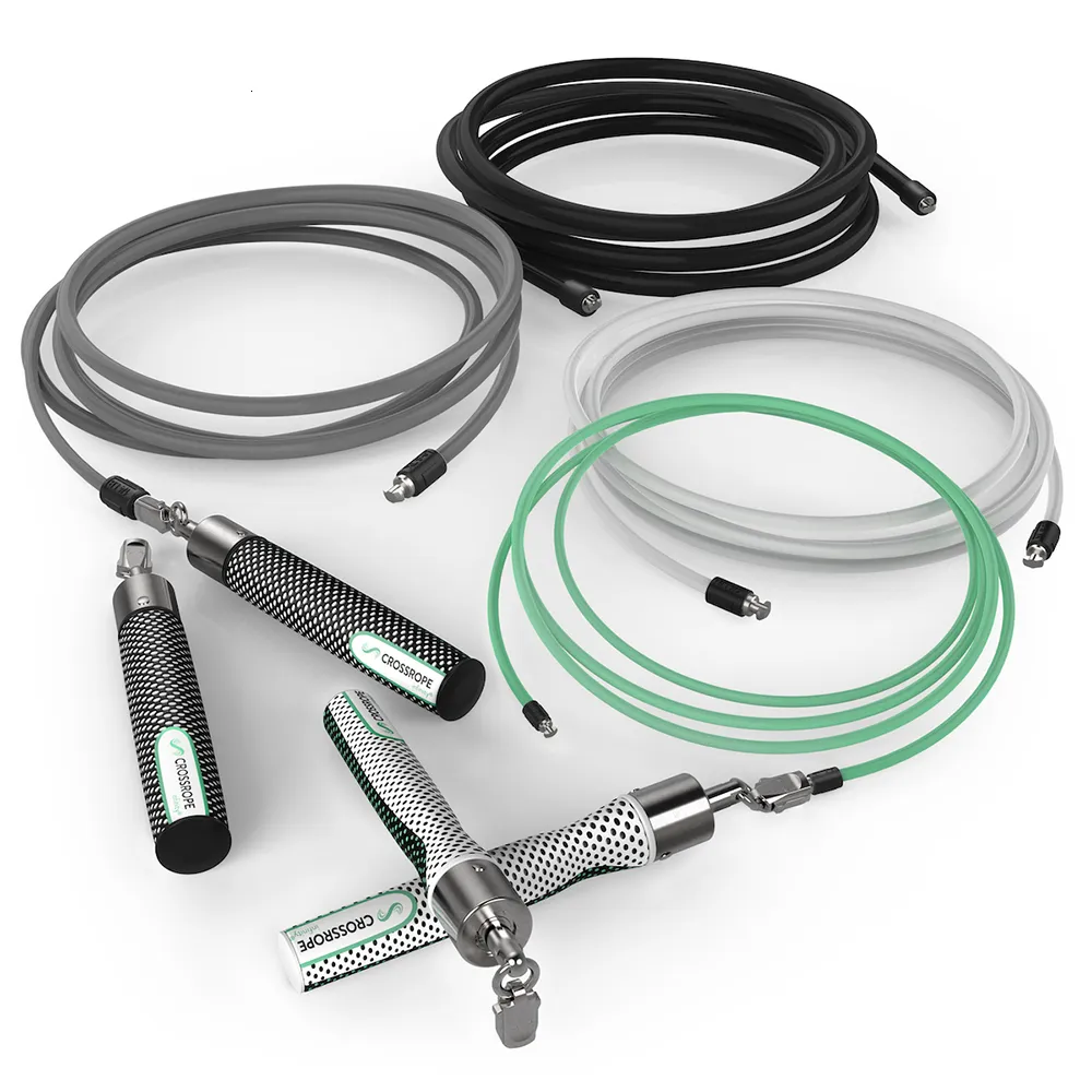 Crossrope Get Lean Strong Set Weighted Jump Ropes for Strength Training Endurance and Power