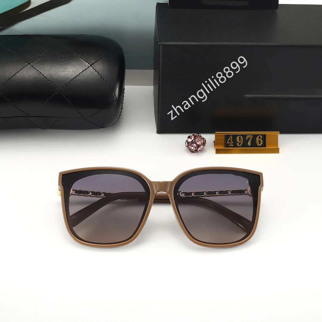 Luxurys Designer Sunglass Men Femmes Pilot Lunettes de soleil Pilote Sunbral Goggle UV400 Eyewear Classic Brand Eyeglass Band Glasshes Square Square With Box 4976