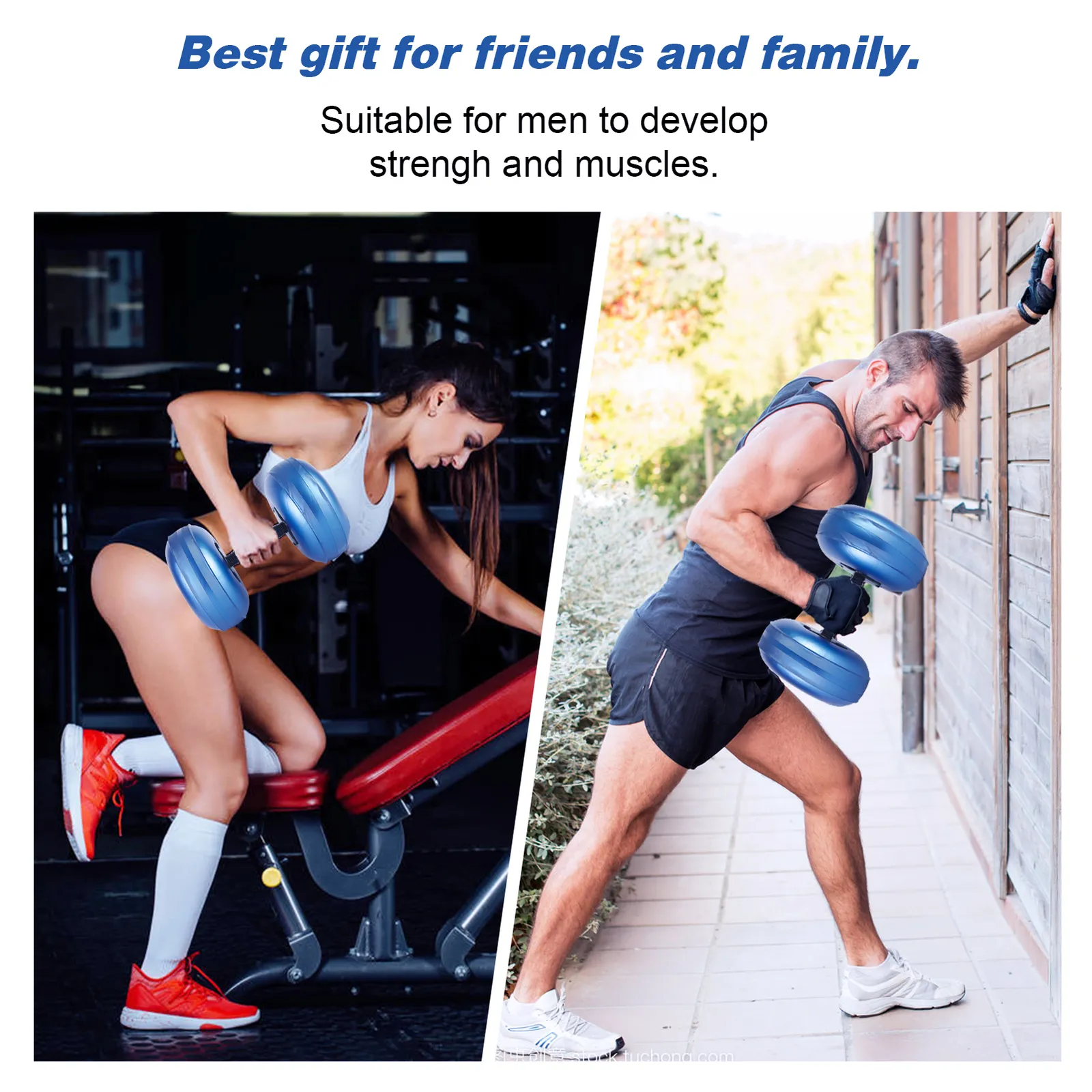 Deiris water filled dumbbells sale