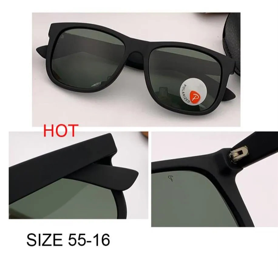 new arrival polarized Classic Sunglass Women Vintage mirrored Sun Glasses 55mm justin Shades for men Female brand Designer UV400 g269h