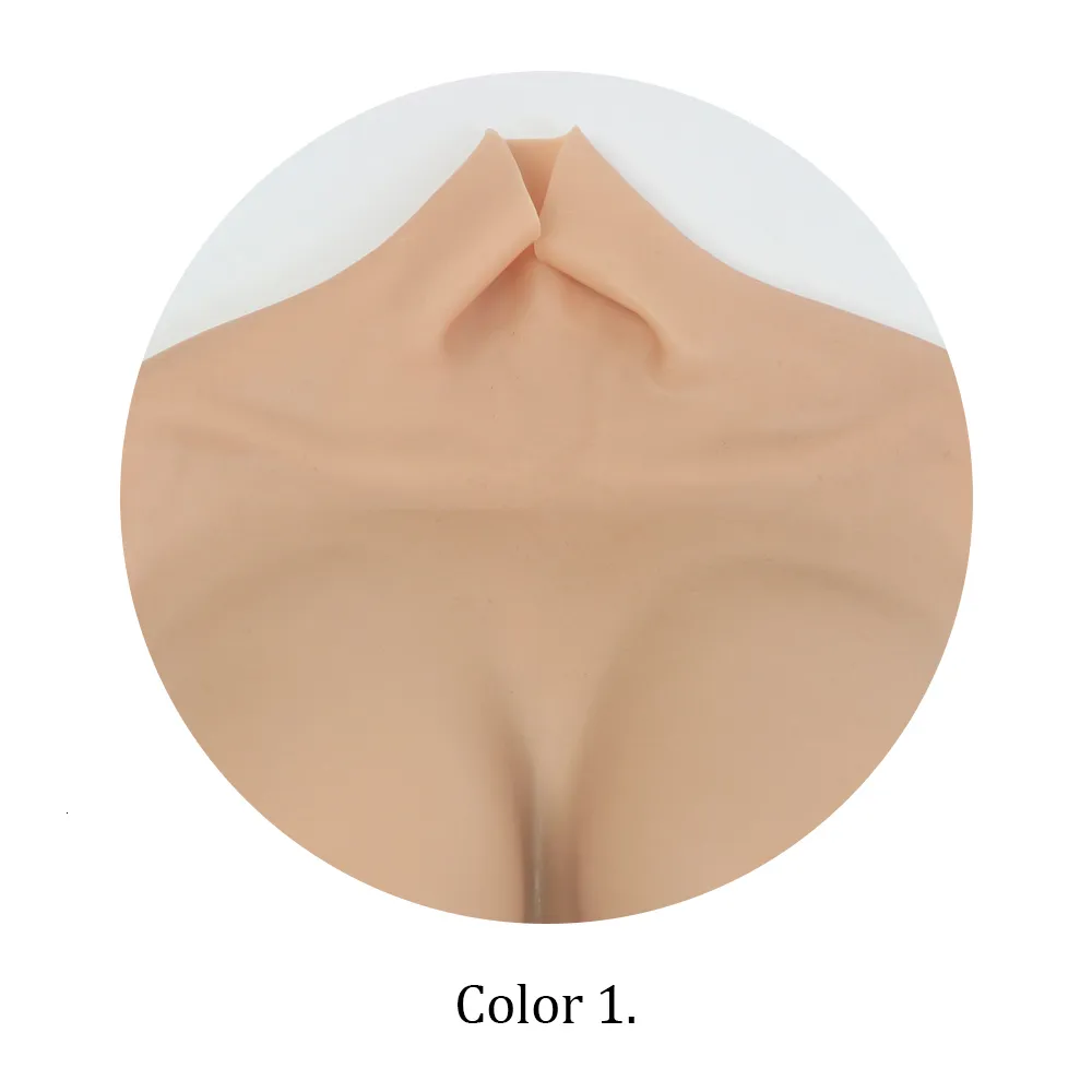 XS Sleeveless Silicone Z Cup Breast Forms With High Collar For