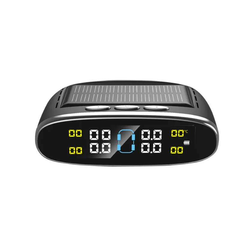 Moniteur de pression des pneus Surveillance solaire de la pression des pneus Surveillance de la voiture TPMS Pneu sans fil