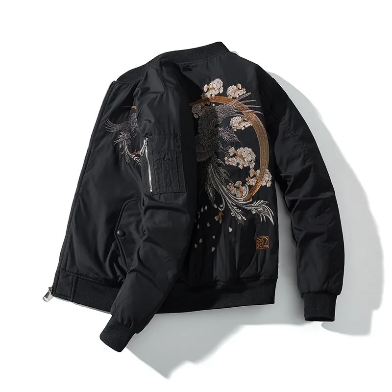 Jaqueta Bomber Masculina Floral - Estilo Moderno E Leve