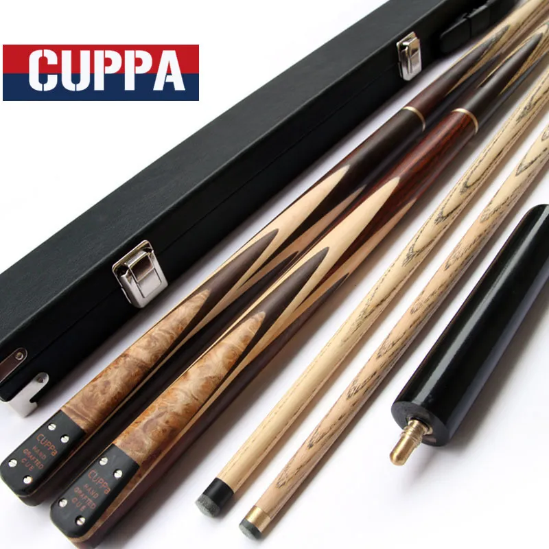 Akcesoria bilardowe ręcznie robione cuppa 3 4 Snooker wskazówki Stick 9,8 mm 11,5 mm końcówkę z czarnym zestawem obudowy CUE China 230616
