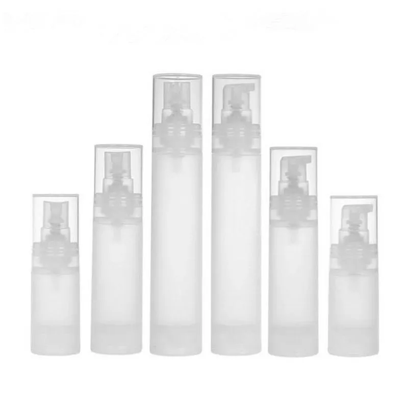 100 PCS/LOT 15 ml 30 ml 50 ml bouteille airless dépoli/mat pompe à vide bouteille lotion bouteille avec PP matériel Ilqoa