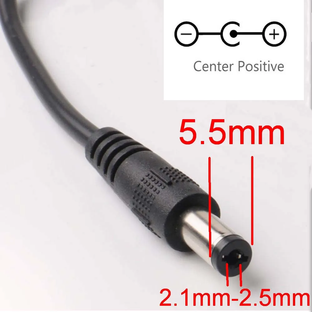 chargeur de batterie 12V 2A adaptateur DC 5.5*2.1 MM