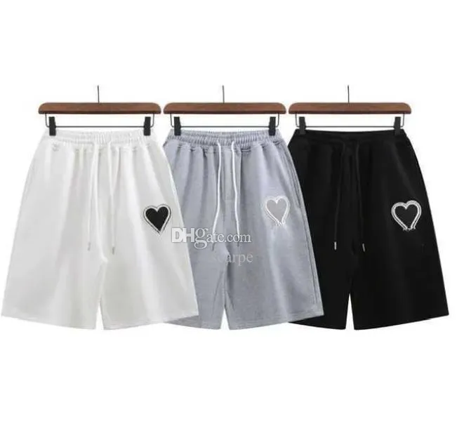 Mens amis Shorts Mais Novos Homens Moda Hip Hop Carta impressão Verão Calças Casuais Calças Mans Mulheres Multicolorido Shorts da Moda Soltos Corredores Sweatpants