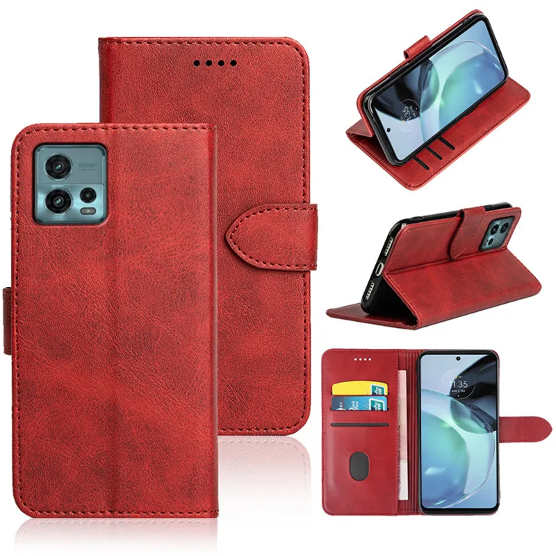 Leder-Handyhülle für Motorola Moto G Stylus Pure Power Play Gen2 5G G60s G50 G31 G41 G51 G71 G200 Edge S30 Flip Cover Wallet Phone Cases mit Kartenhalter