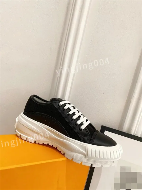 2023 Top Hot Luxurys Designer Sneakers TimeOut Women Casual Shoes Lady Calfskin White Pattern Shoes Retro Styles Classical Quality